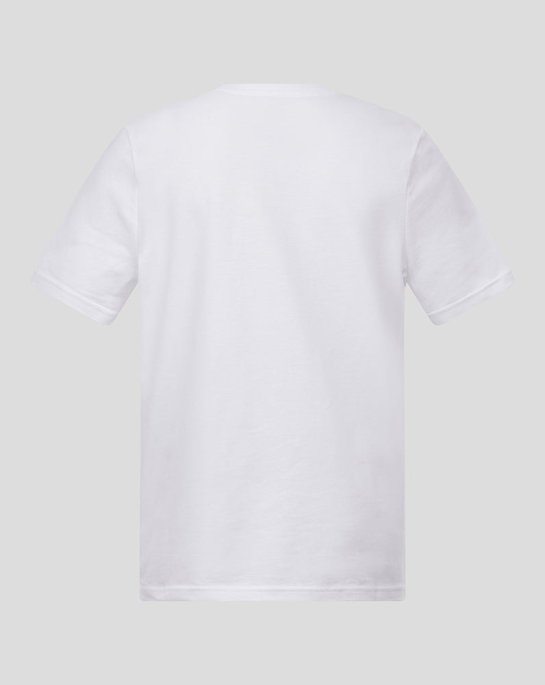 ALMERIA JUNIOR CAMISETA CORE CREST - BLANCA