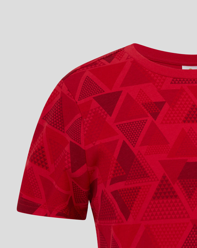 ALMERIA JUNIOR CONJUNTO DE PIJAMA CORTO - ROJO