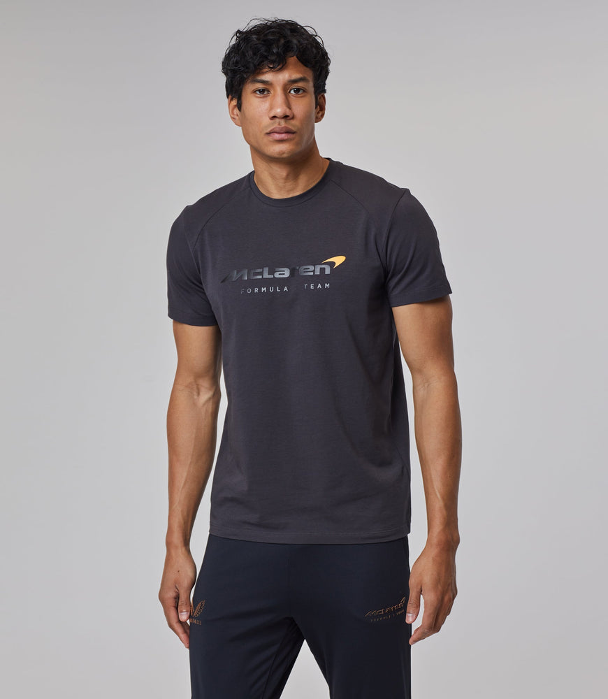 Hombre McLaren Active Dualbrand Fanwear Camiseta - Gris Oscuro