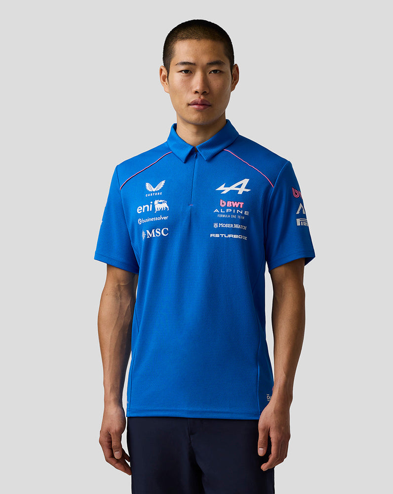Oficial Hombre BWT Alpine Formula One Team Polo