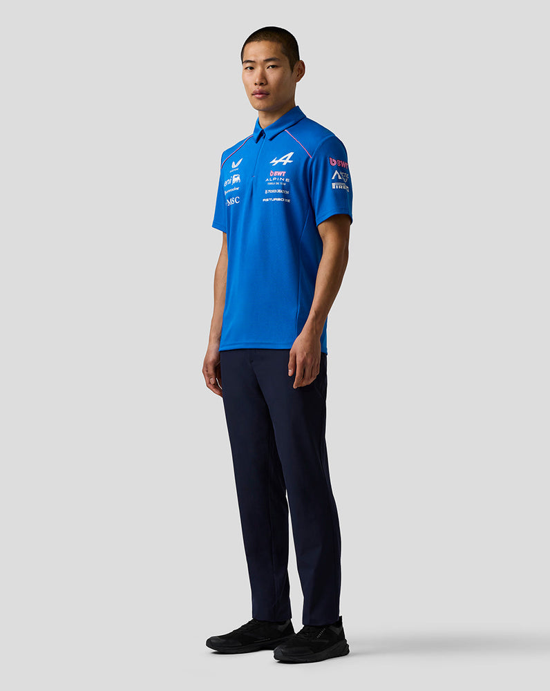 Oficial Hombre BWT Alpine Formula One Team Polo