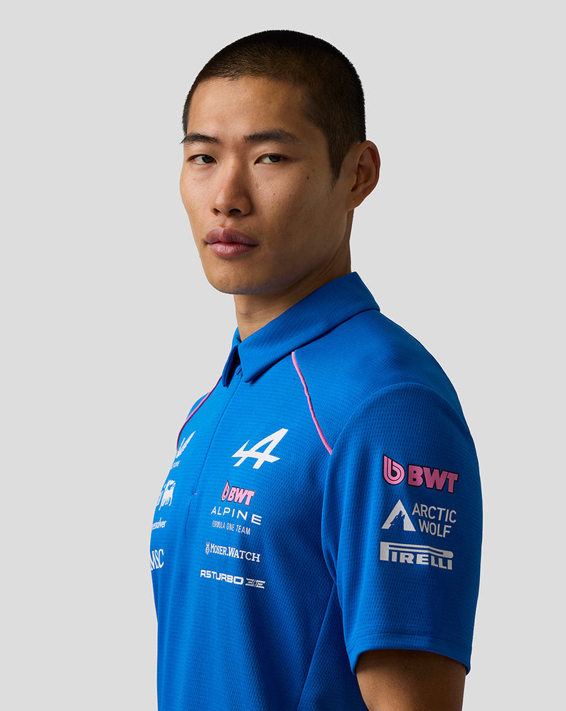 Oficial Hombre BWT Alpine Formula One Team Polo