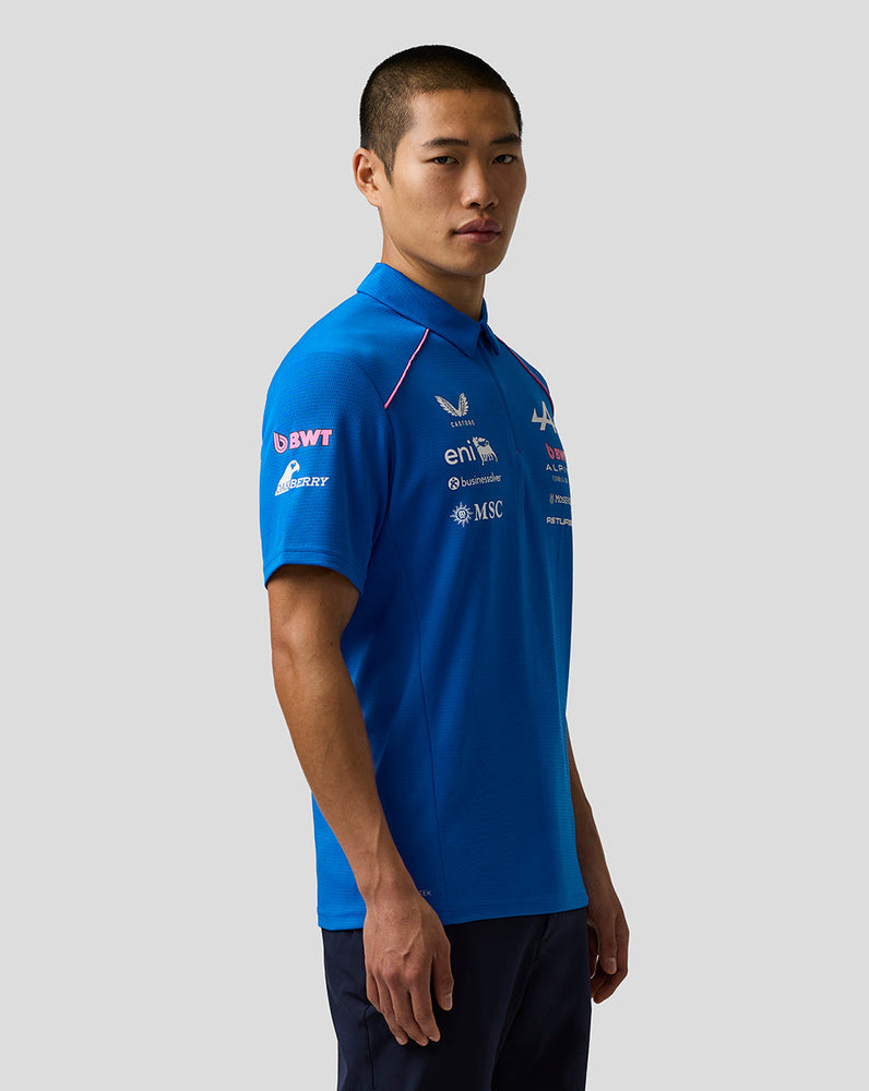 Oficial Hombre BWT Alpine Formula One Team Polo