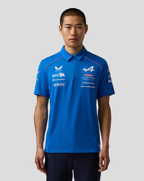 Oficial Hombre Personalizada BWT Alpine Formula One Team Polo
