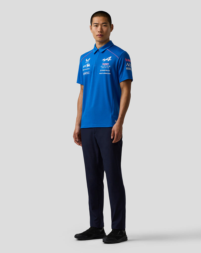 Oficial Hombre Personalizada BWT Alpine Formula One Team Polo
