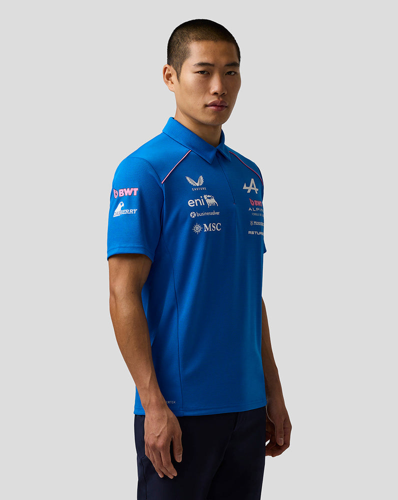 Oficial Hombre Personalizada BWT Alpine Formula One Team Polo