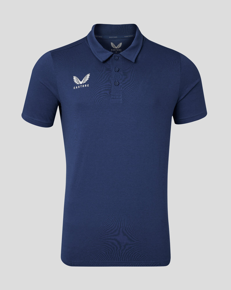 Polo de algodón para hombre - Peacoat