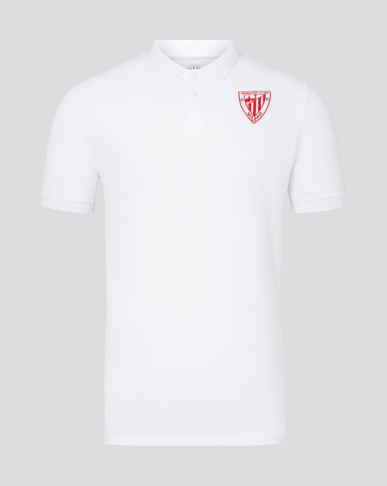 Athletic Club Bilbao  Heritage Pique Polo Blanco Hombre