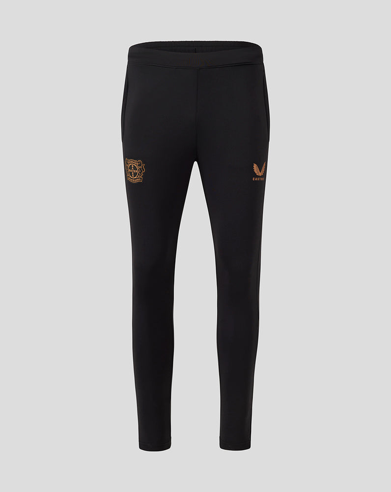 BAYER 04 04 JUGADORES HOMBRE PRO PANTALÓN DE ENTRENAMIENTO CON BOLSILLOS - CAVIAR