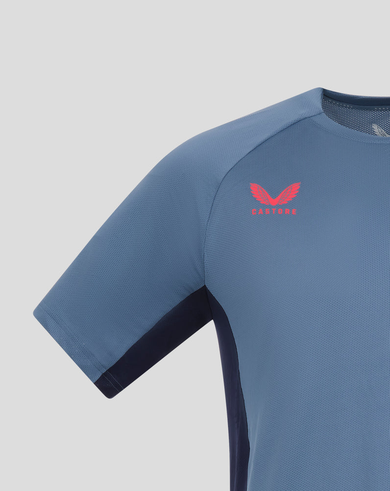 CAMISETA DE MANGA CORTA DE ENTRENAMIENTO PARA JUGADORES PROFESIONALES DEL SEVILLA - AZUL