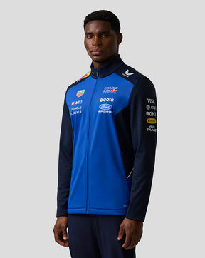 Oracle Red Bull Racing Unisex Teamline Chaqueta Soft Shell - Night Sky / Surf The Web