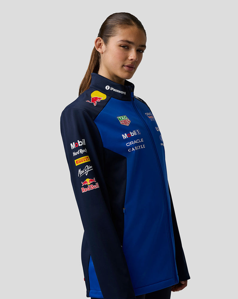 Oracle Red Bull Racing Unisex Teamline Chaqueta Soft Shell - Night Sky / Surf The Web