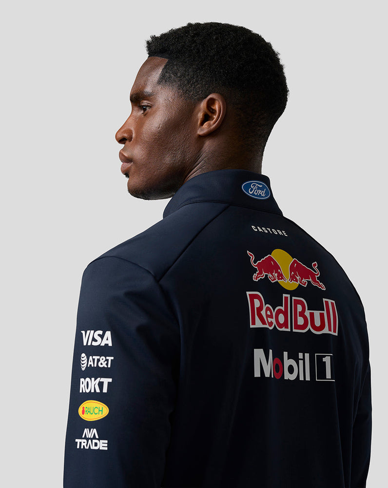 Oracle Red Bull Racing Unisex Teamline Chaqueta Soft Shell - Night Sky / Surf The Web