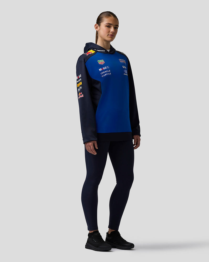 Oracle Red Bull Racing Unisex Teamline Sudadera con Capucha - Night Sky / Surf The Web
