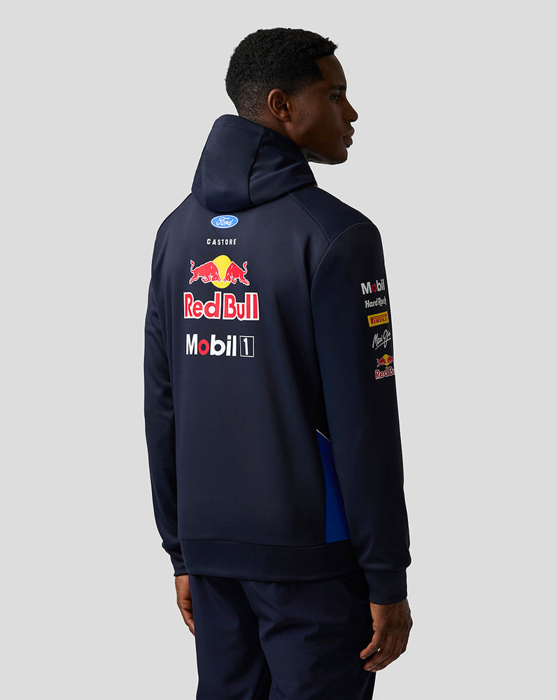 Oracle Red Bull Racing Unisex Teamline Sudadera con Capucha - Night Sky / Surf The Web