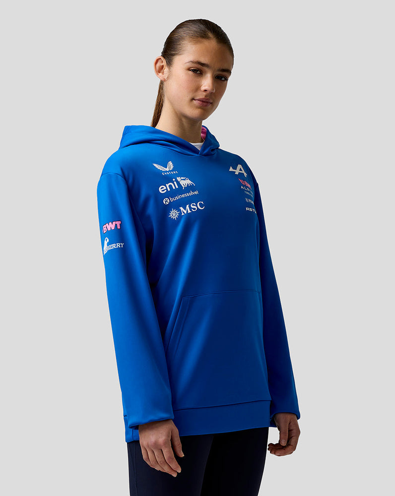 Oficial Unisex BWT Alpine Formula One Team Sudadera con Capucha