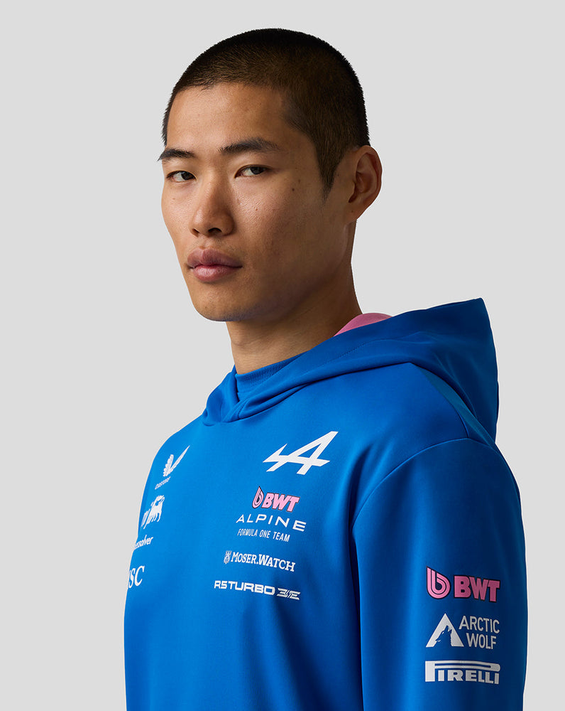 Oficial Unisex BWT Alpine Formula One Team Sudadera con Capucha