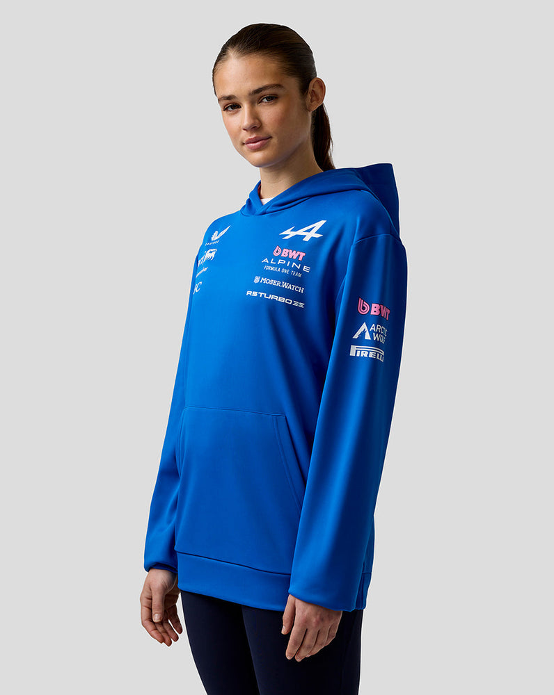 Oficial Unisex BWT Alpine Formula One Team Sudadera con Capucha