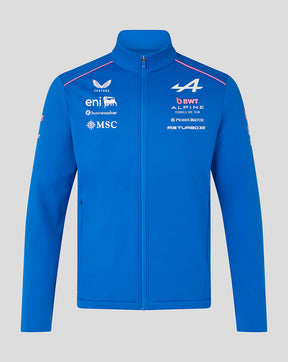 Oficial Unisex BWT Alpine Formula One Team Soft Shell Chaqueta
