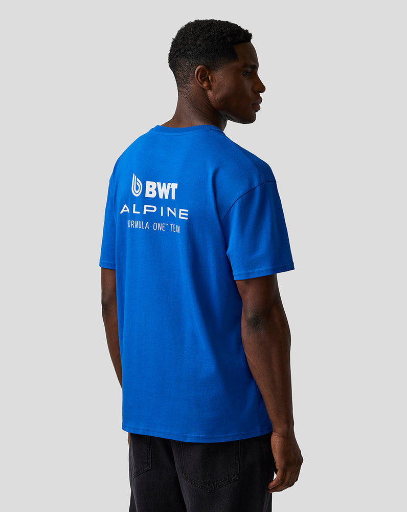 Unisex Relaxed Fit Camiseta – Lapis Blue