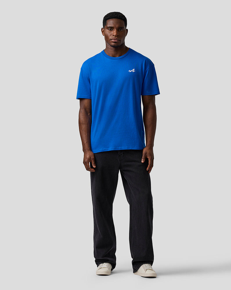Unisex Relaxed Fit Camiseta – Lapis Blue