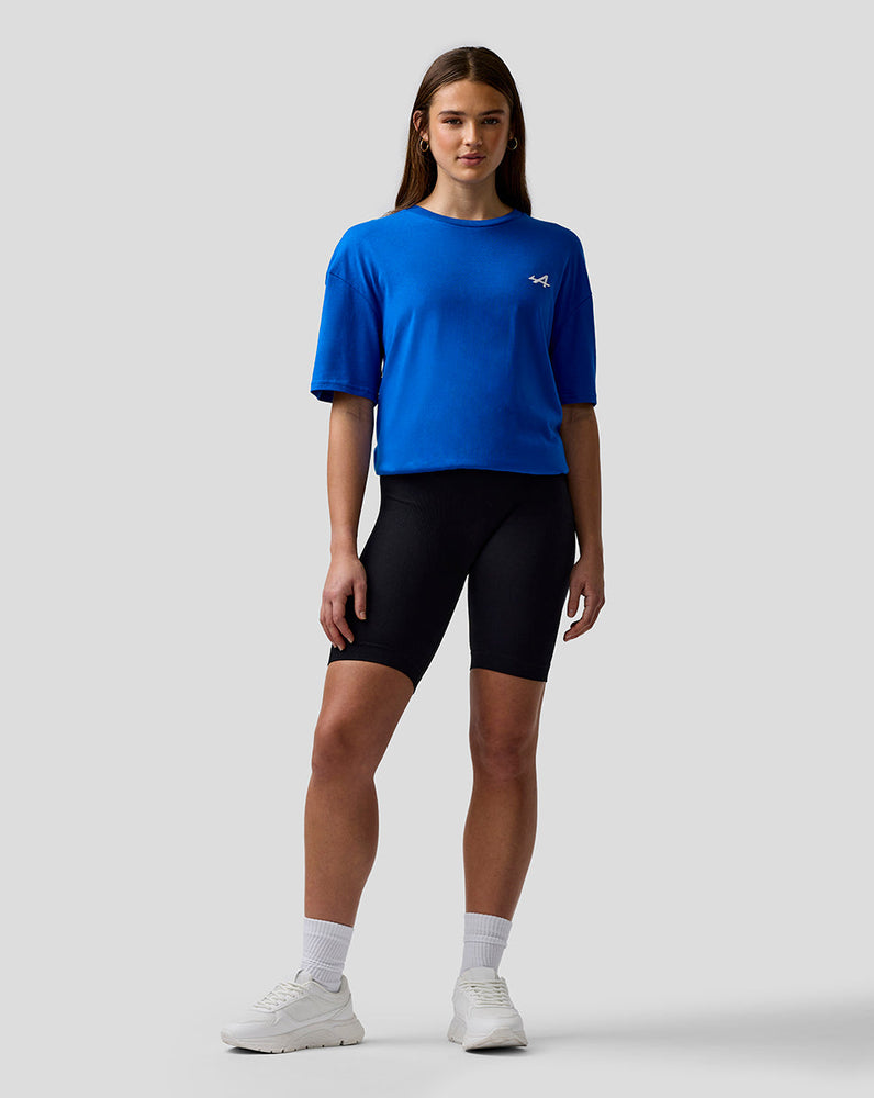 Unisex Relaxed Fit Camiseta – Lapis Blue