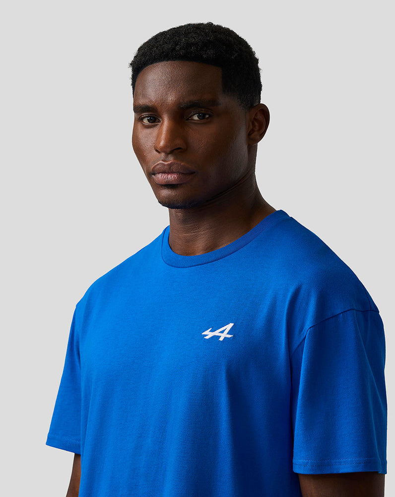 Unisex Relaxed Fit Camiseta – Lapis Blue