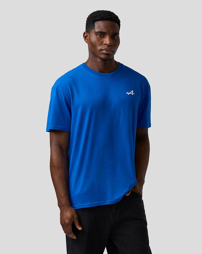 Unisex Relaxed Fit Camiseta – Lapis Blue