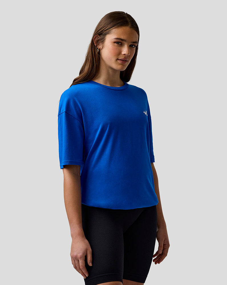 Unisex Relaxed Fit Camiseta – Lapis Blue
