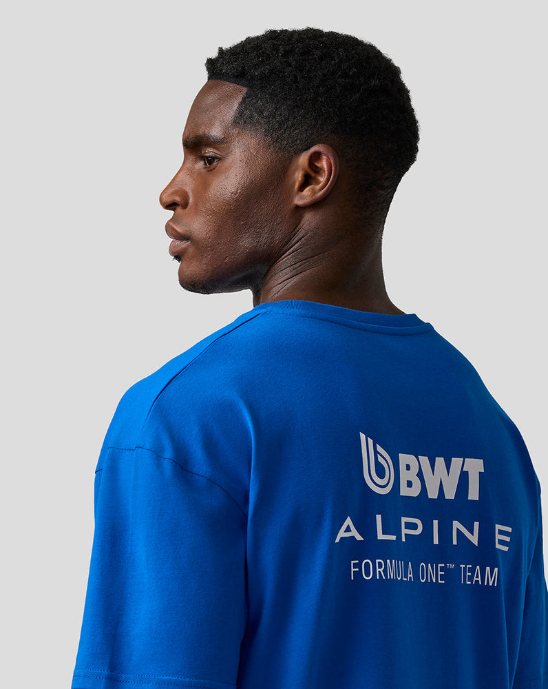 Unisex Relaxed Fit Camiseta – Lapis Blue