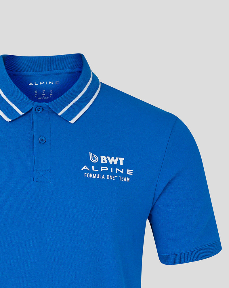 BWT Alpine Unisex Core Polo – Lapis Blue