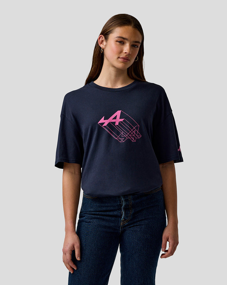 Unisex Relaxed Fit Graphic Camiseta – Night Sky