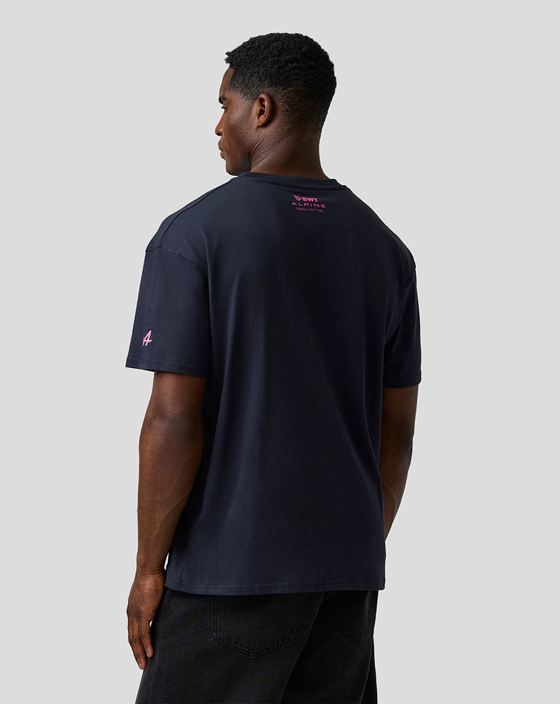 Unisex Relaxed Fit Graphic Camiseta – Night Sky