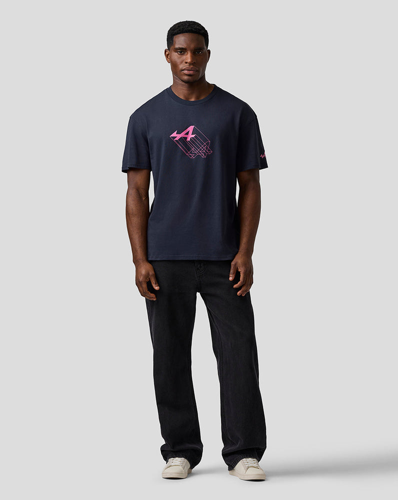 Unisex Relaxed Fit Graphic Camiseta – Night Sky
