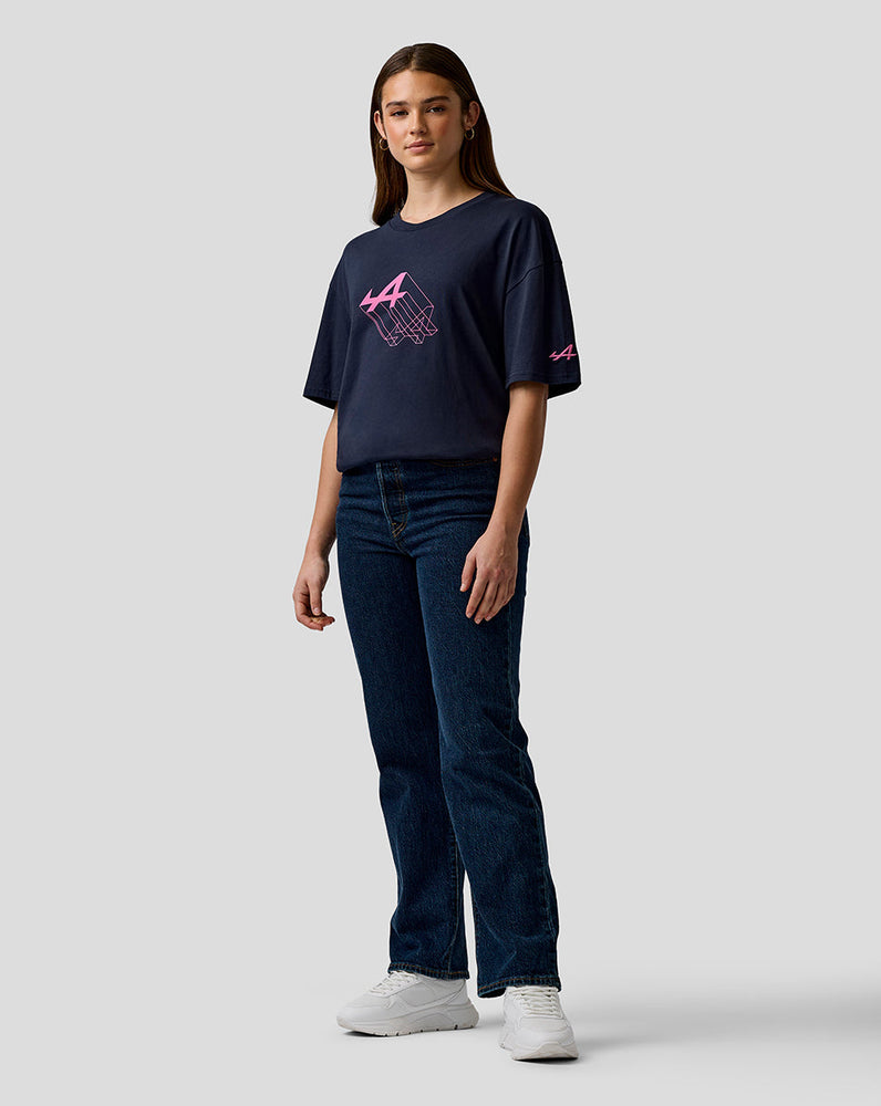 Unisex Relaxed Fit Graphic Camiseta – Night Sky