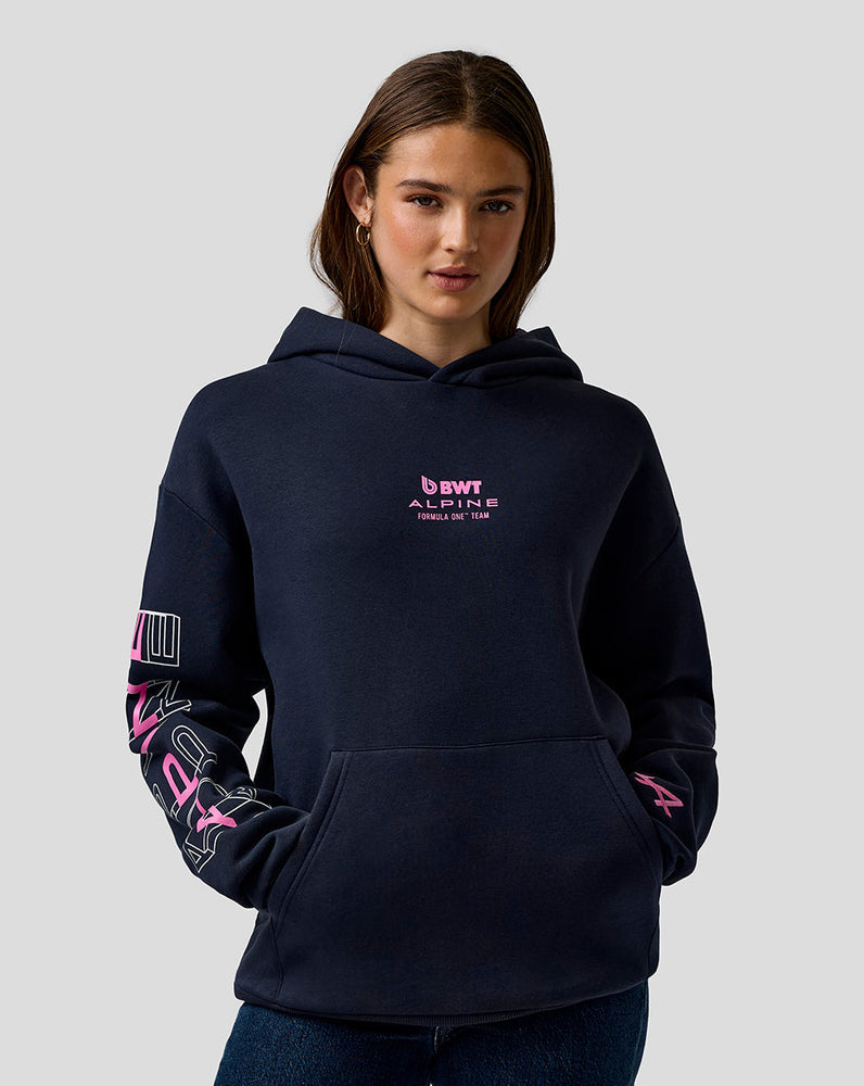 Unisex Relaxed Fit Graphic Sudadera con Capucha – Night Sky