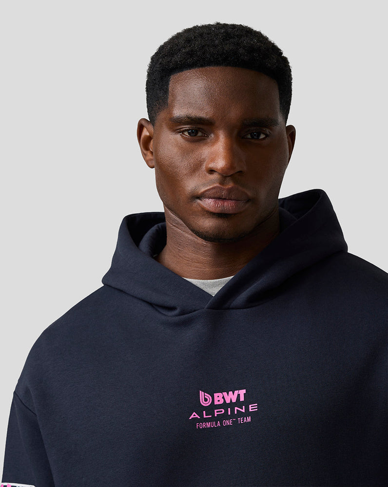 Unisex Relaxed Fit Graphic Sudadera con Capucha – Night Sky