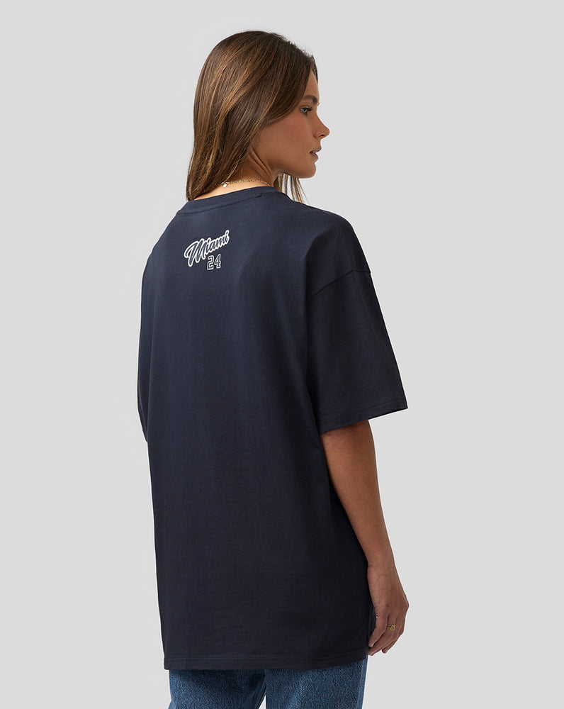 Camiseta Oracle Red Bull Racing Unisex Miami Short Sleeve Oversized