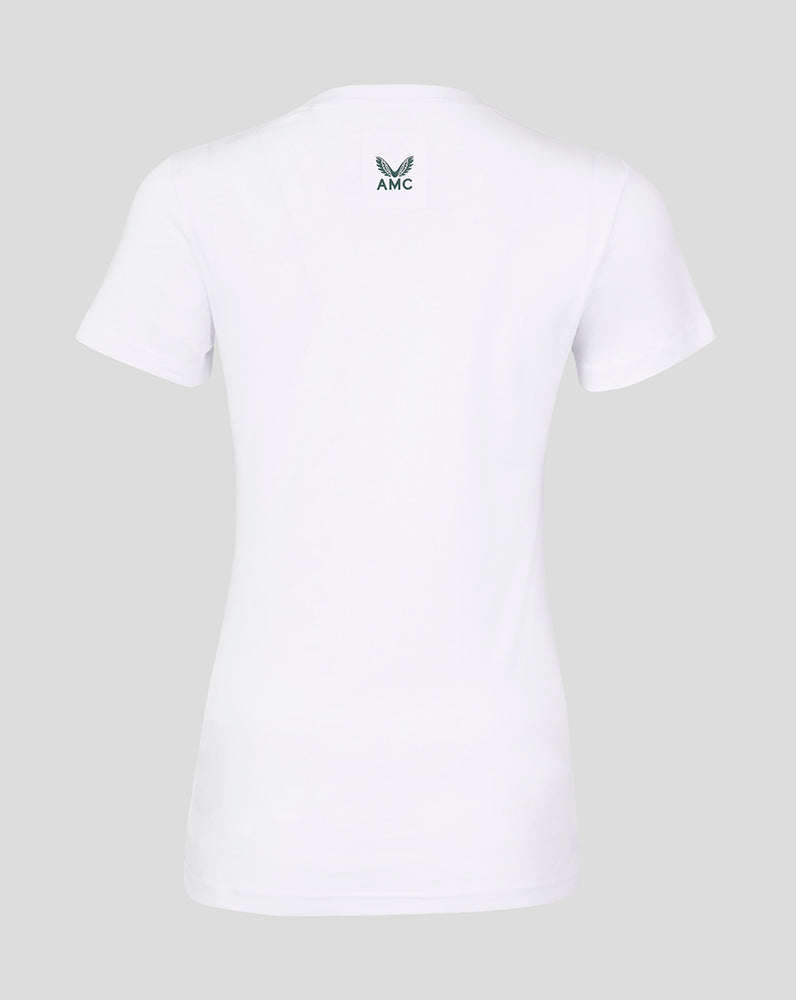 Camiseta blanca con estampado gráfico de AMC Melbourne para mujer
