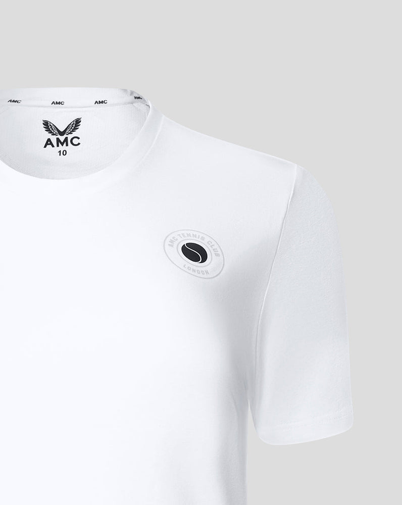 Camiseta estampada blanca AMC Tennis Club London para mujer