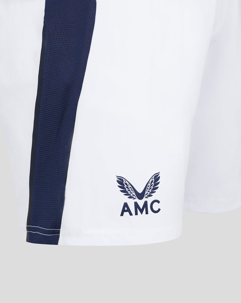 Pantalón corto de entrenamiento técnico AMC blanco