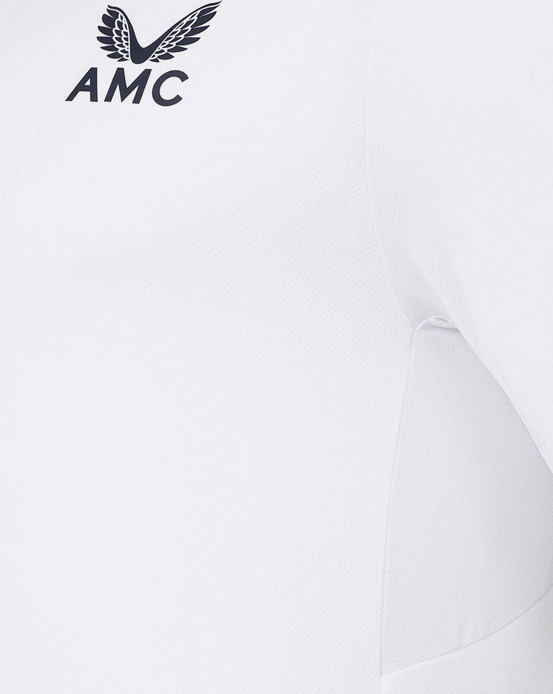 Polo técnico de manga corta AMC para hombre - Blanco