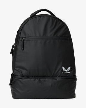 Black travel backpack