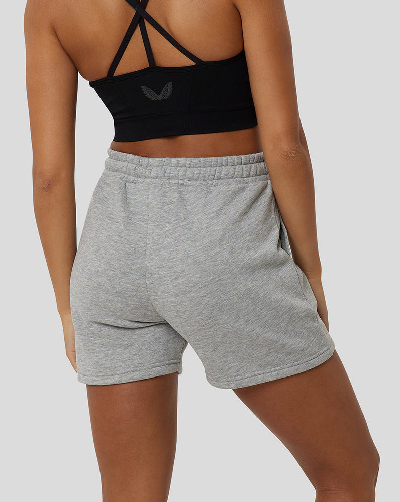 Women's Apex Grey Marl Sweat Shorts