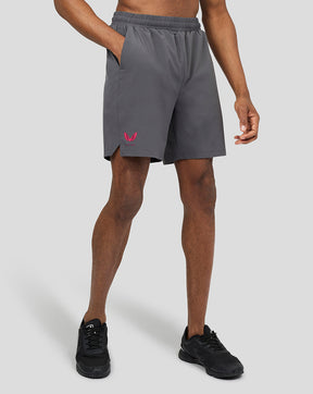 Pantalón corto de entrenamiento ligero de 7" para hombre - Carbón