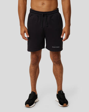 Shorts deportivos de cápsula de carbono con logotipo de ónix