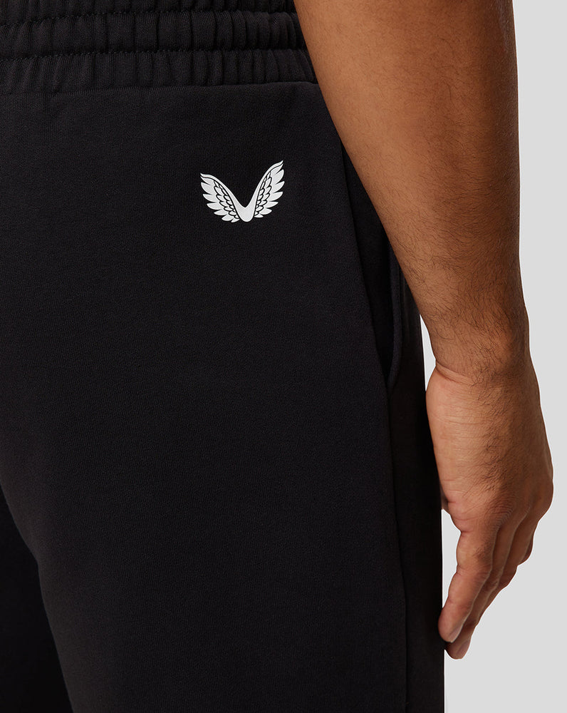 Shorts deportivos de cápsula de carbono con logotipo de ónix