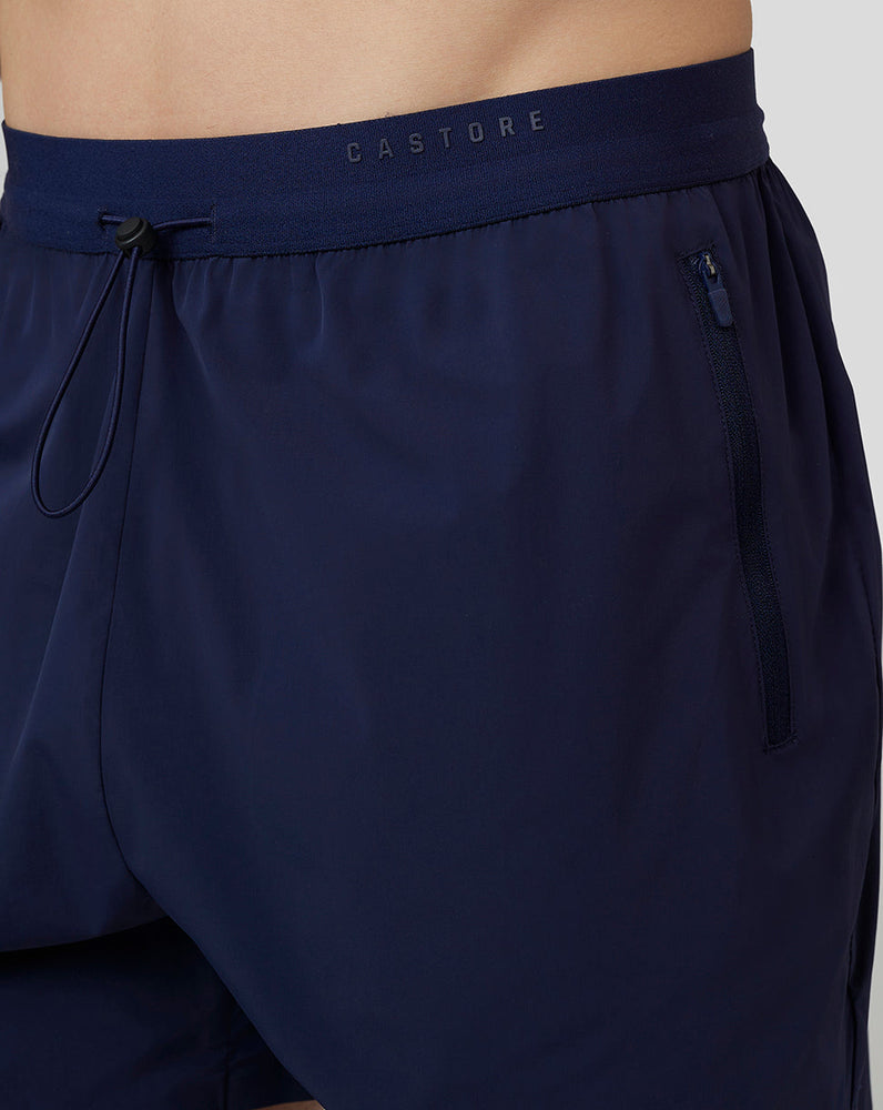Pantalones cortos de trail running azul marino