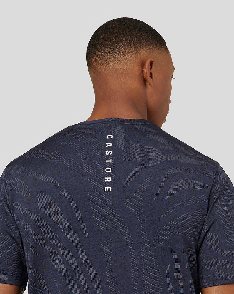 Hombre Camiseta Core Tech - Azul Marino