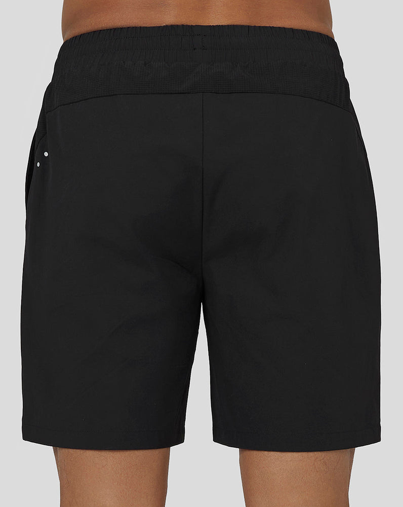 Pantalones cortos tejidos transpirables Active para hombre - Negro